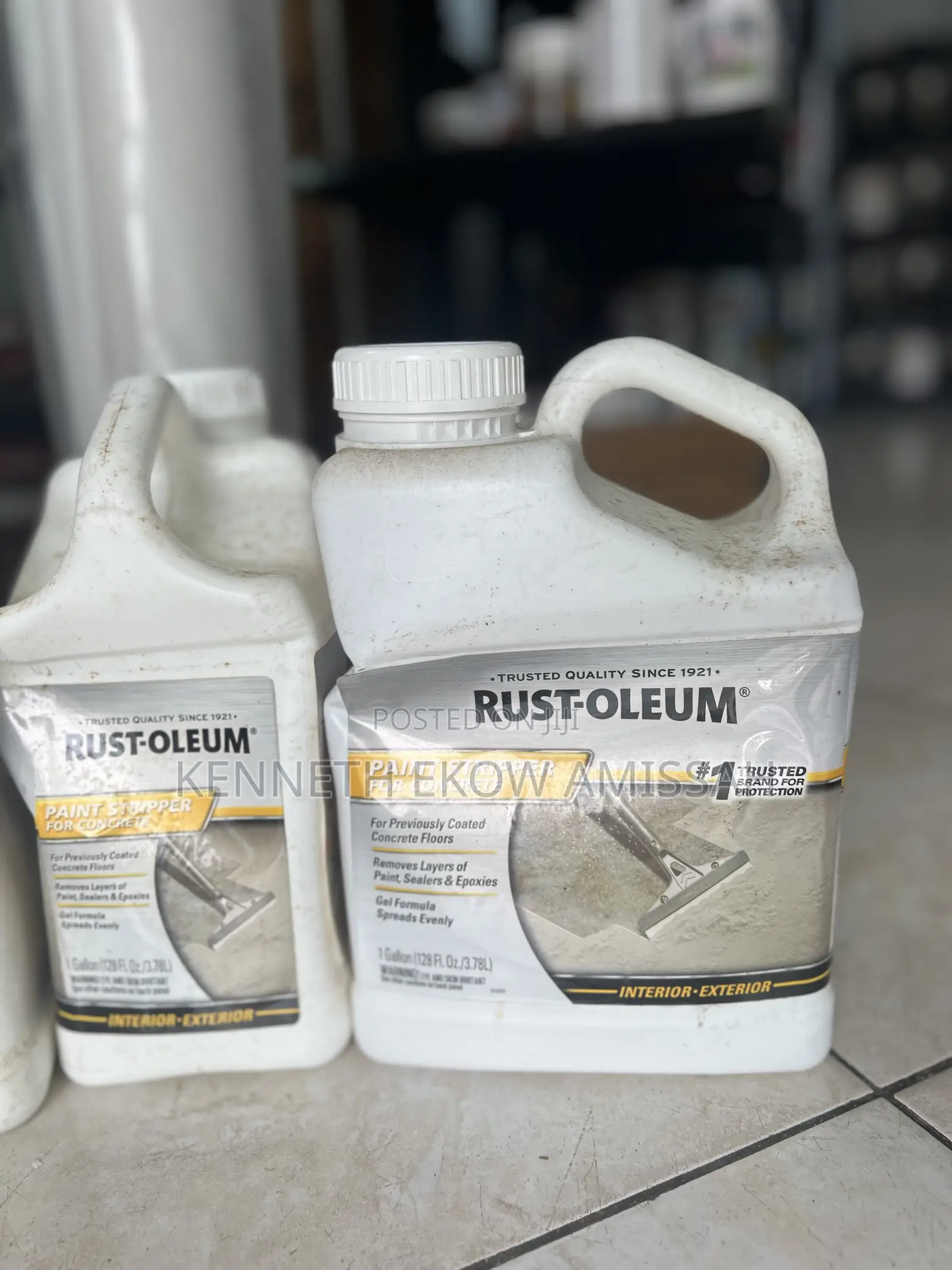 Paint Stripper for Concrete