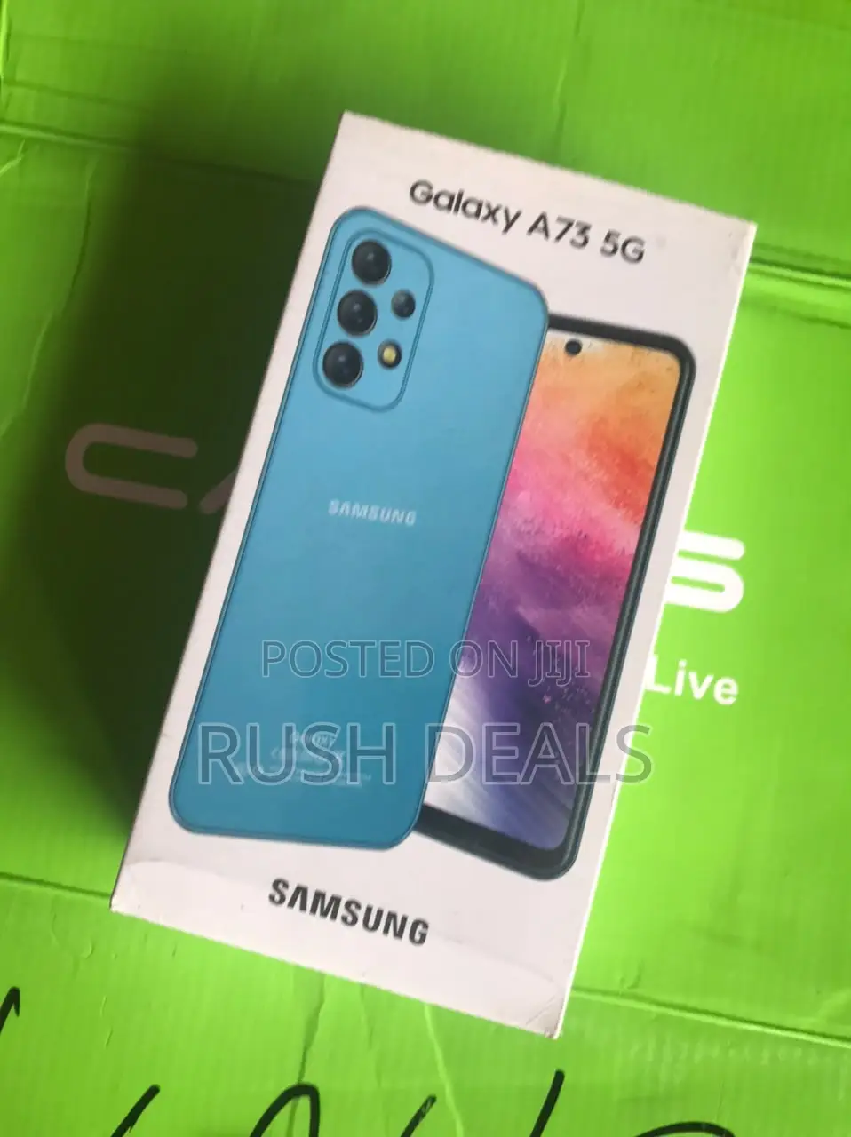 New Samsung Galaxy A73 5G 256 GB Blue