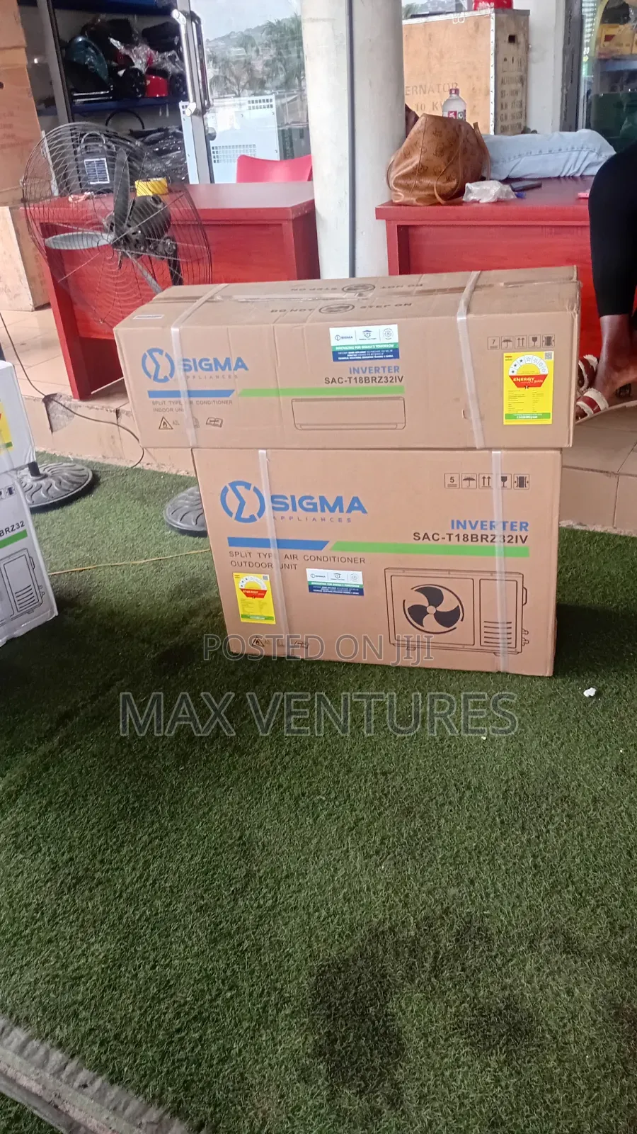 Brand New Sigma 2.0HP Air Conditioner – Super Cooling