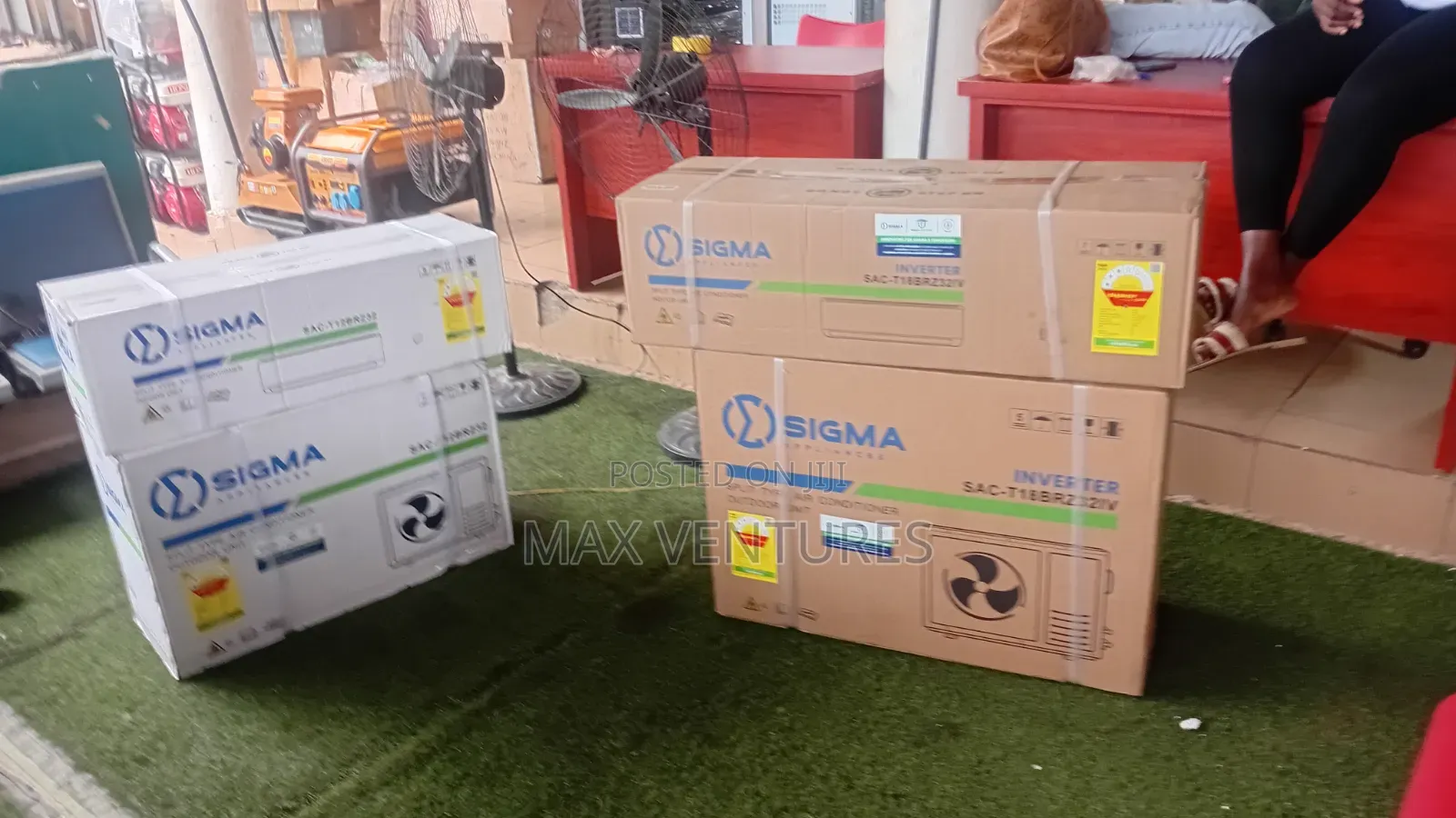 Sigma 2.0HP AC – Strong Airflow Low Noise