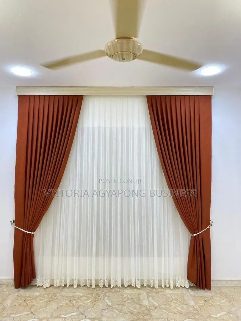 Curry Sunblock Curtains Available
