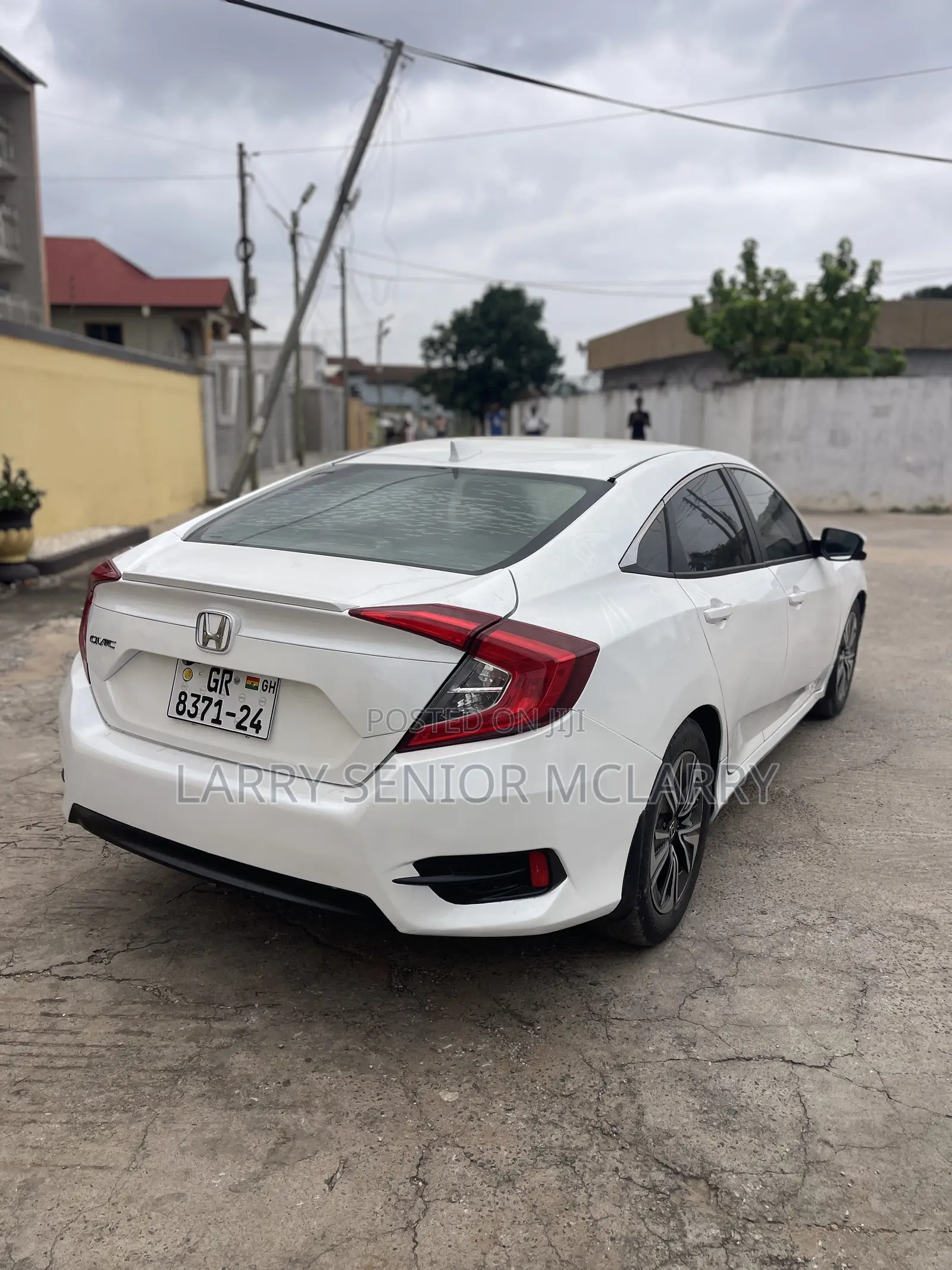 Honda Civic EX-L 4dr Sedan (1.5L 4cyl) 2017 White