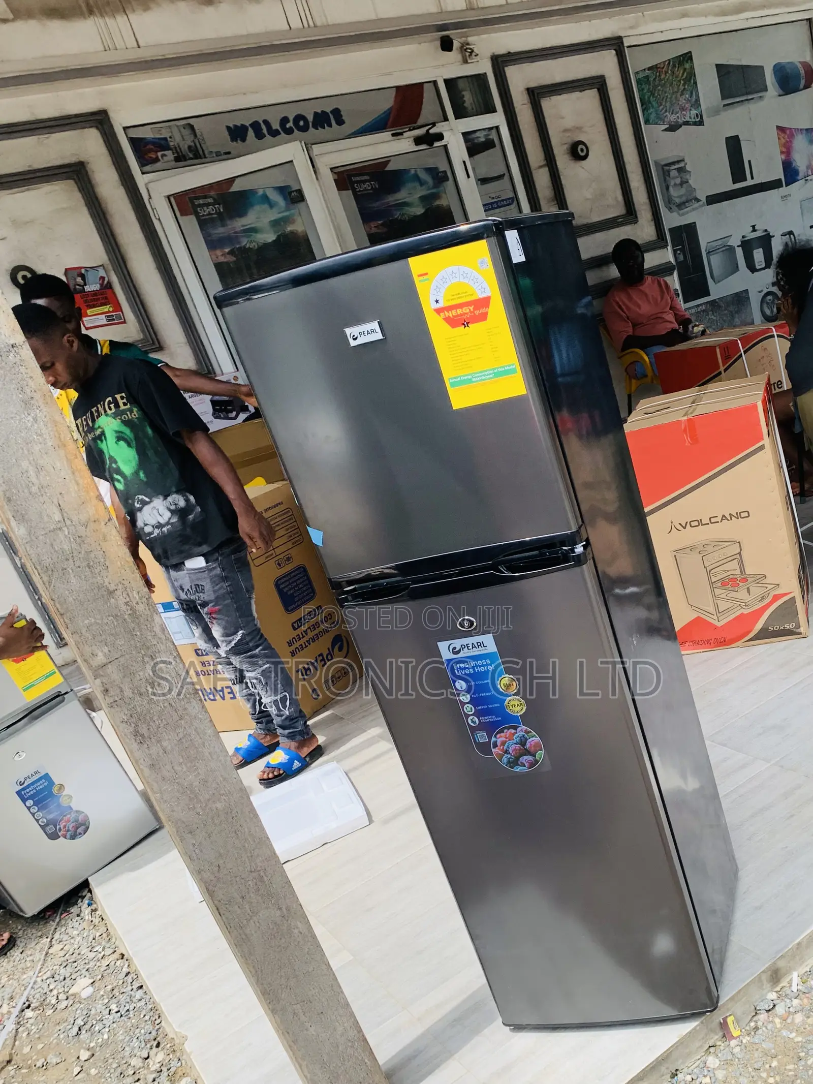 Newly Virtual Pearl PF-262tix-1a 165-Liter Double-Door Refrigerator