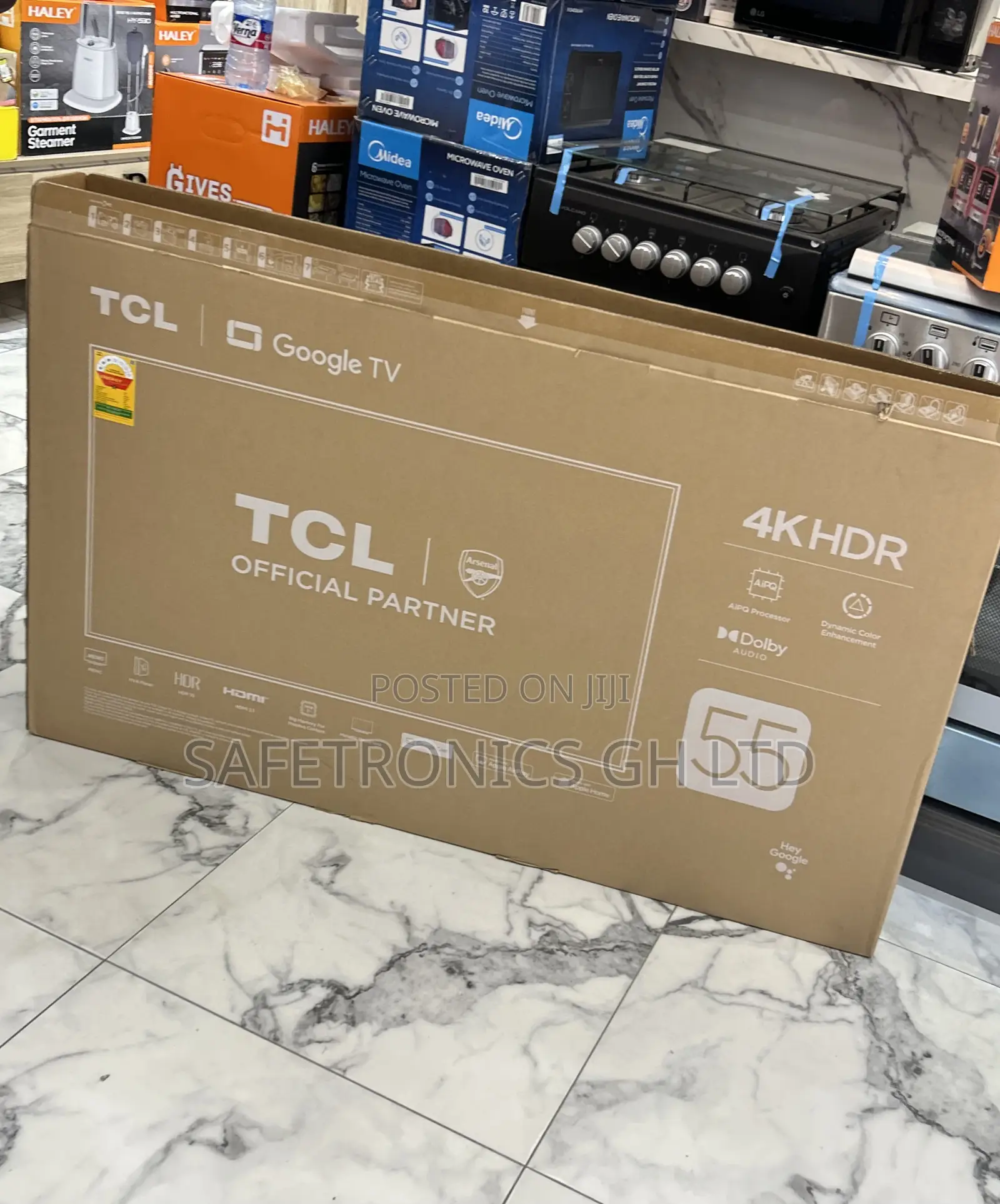 High Efficiency TCL TV 55 Smart Satellite Andriod UHD 
