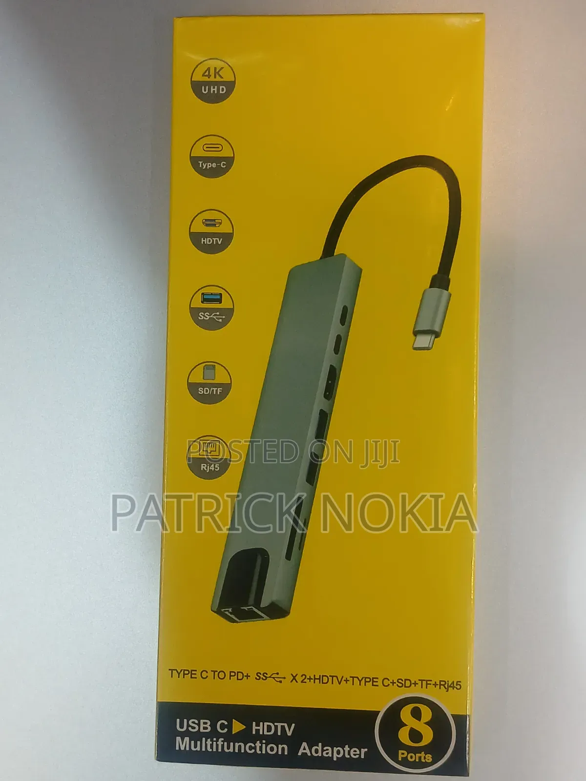 USB-C Hub With 8 Ports