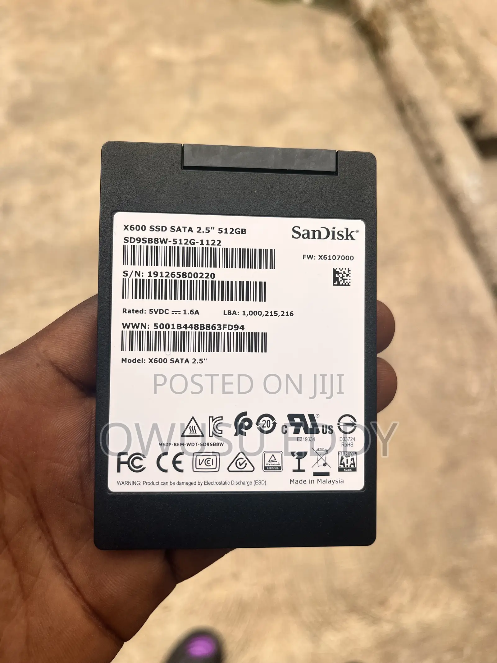 Sata SSD Drive