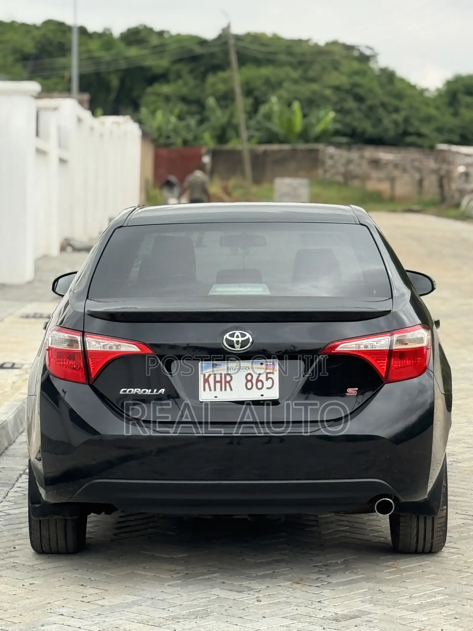 Toyota Corolla S 4dr Sedan (1.8L 4cyl CVT) 2015 Black