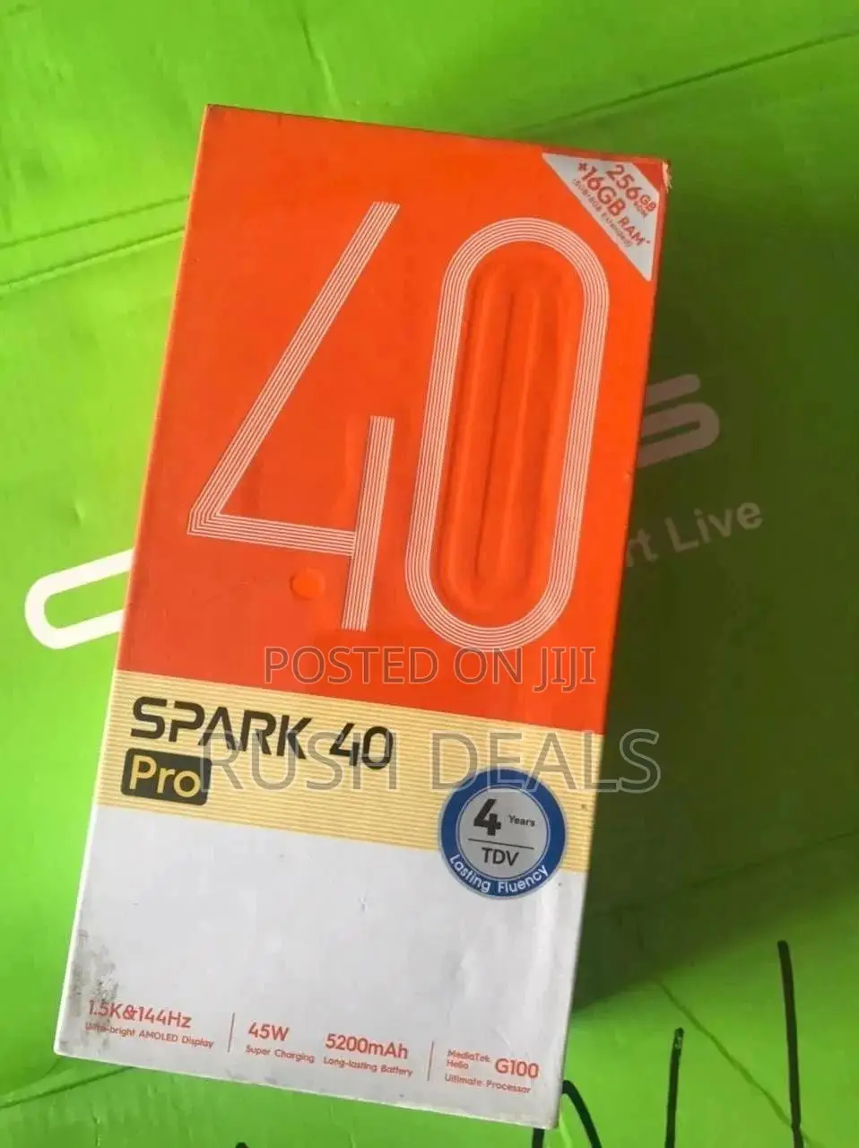 New Tecno Spark 40 Pro 256 GB Blue