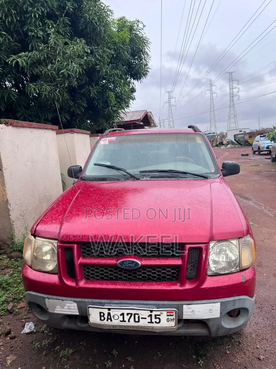 Ford Explorer Sport Track 2005 Red