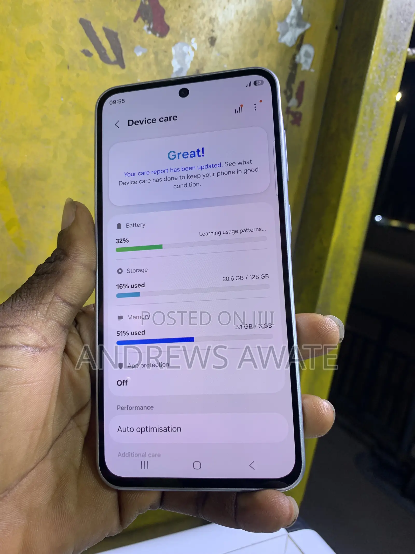 Samsung Galaxy A36 128 GB Silver