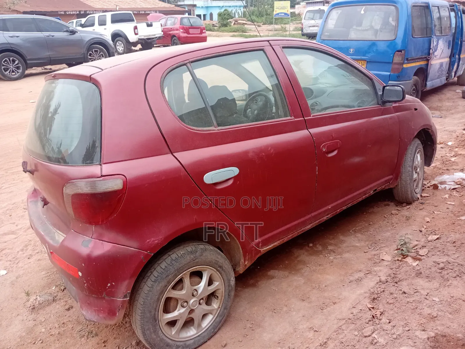 Toyota Yaris 2010 Red
