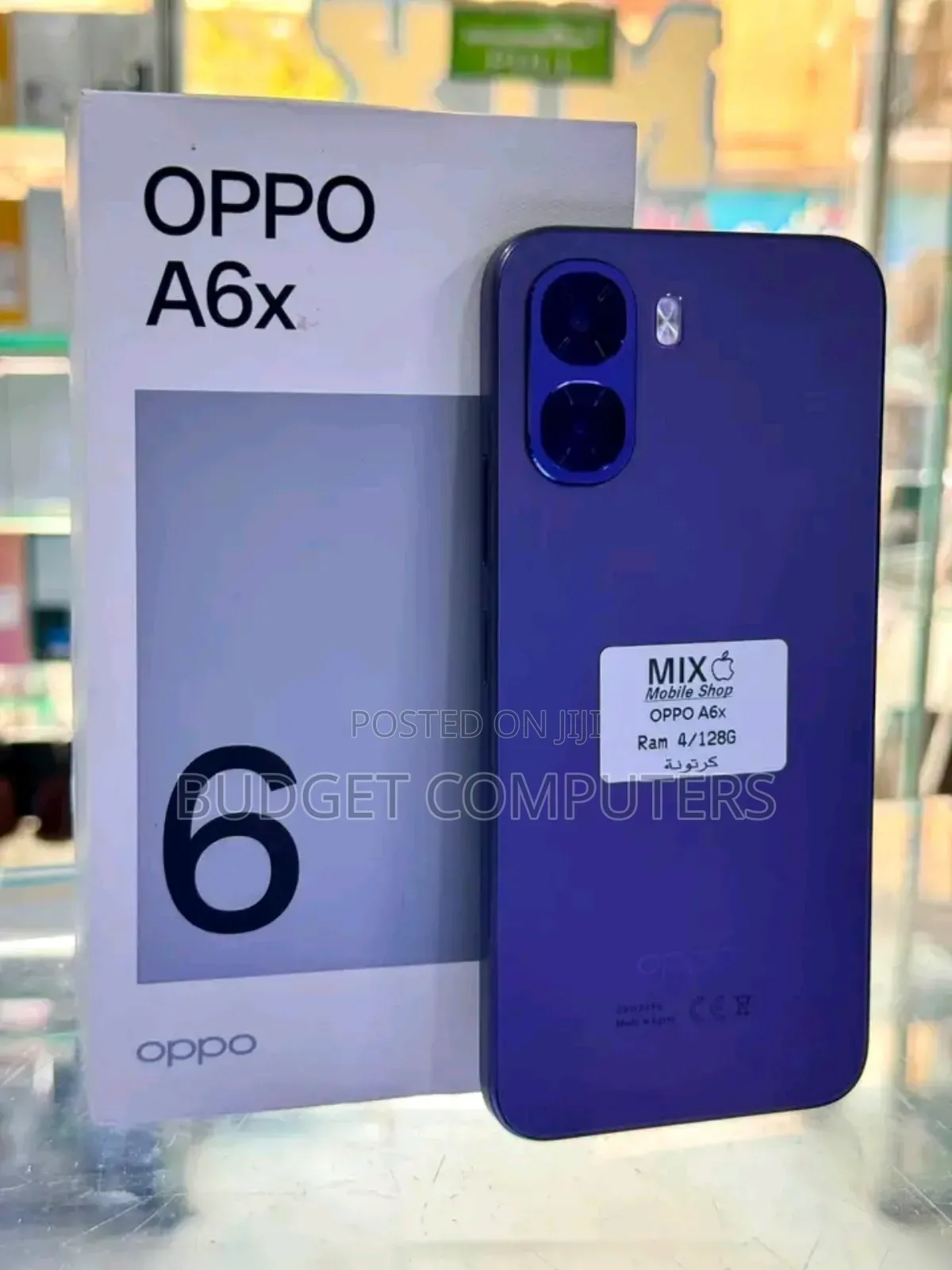New Oppo A6x 256 GB Blue