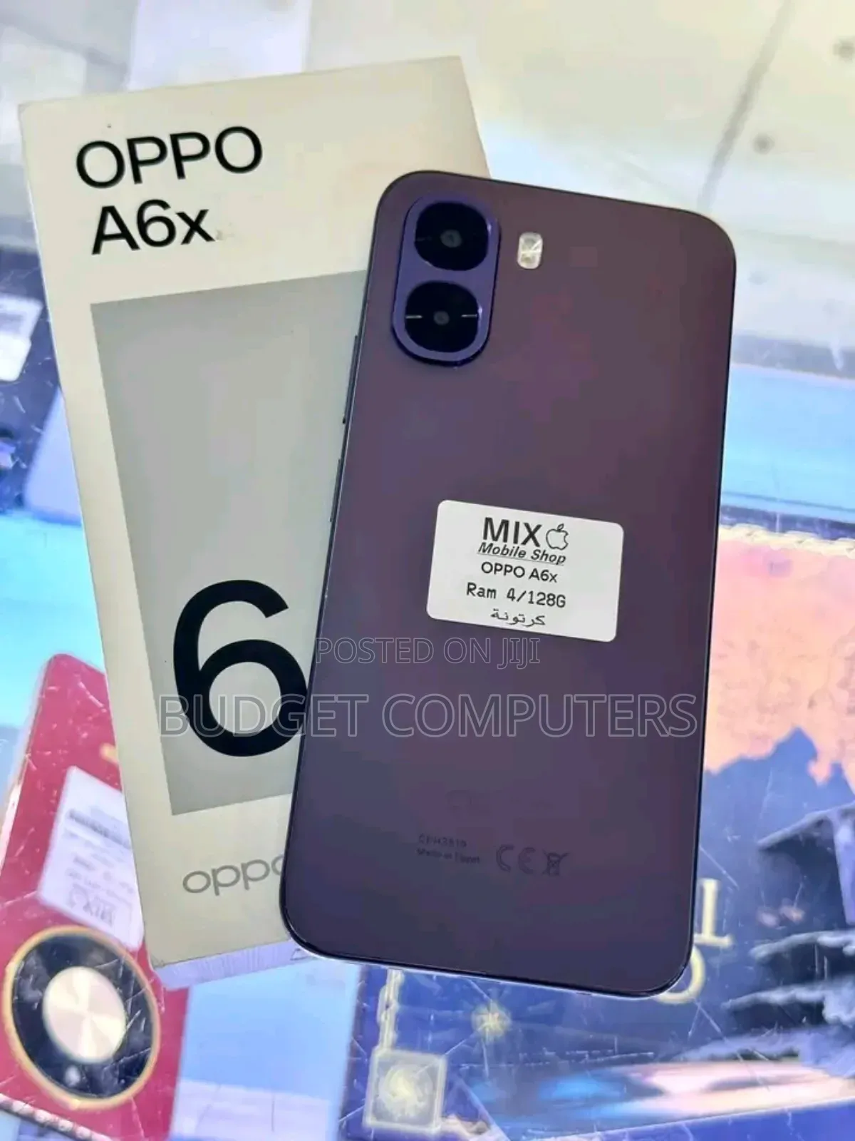 New Oppo A6x 256 GB Blue