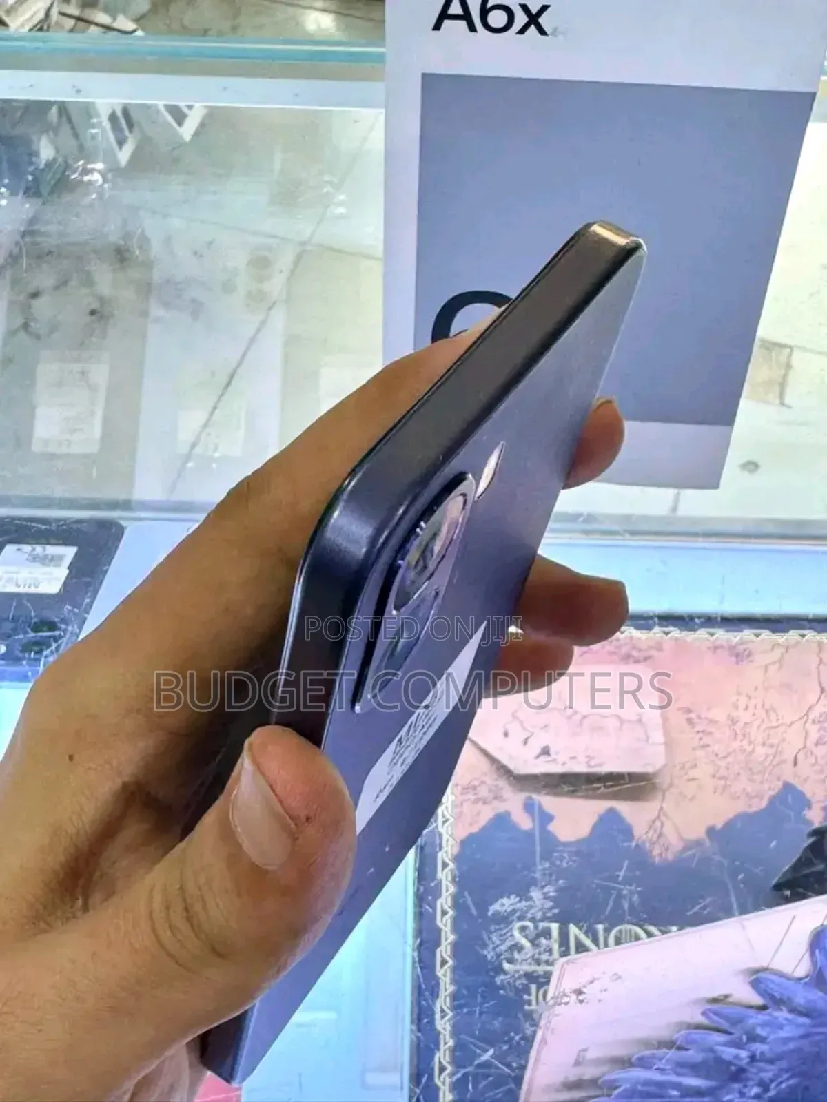 New Oppo A6x 256 GB Blue