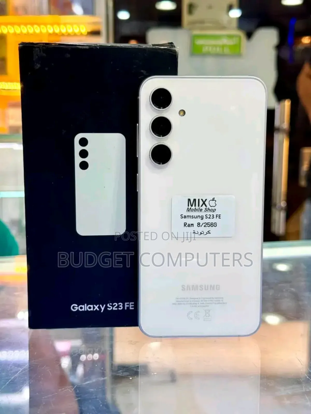 New Samsung Galaxy S23 FE 256 GB White