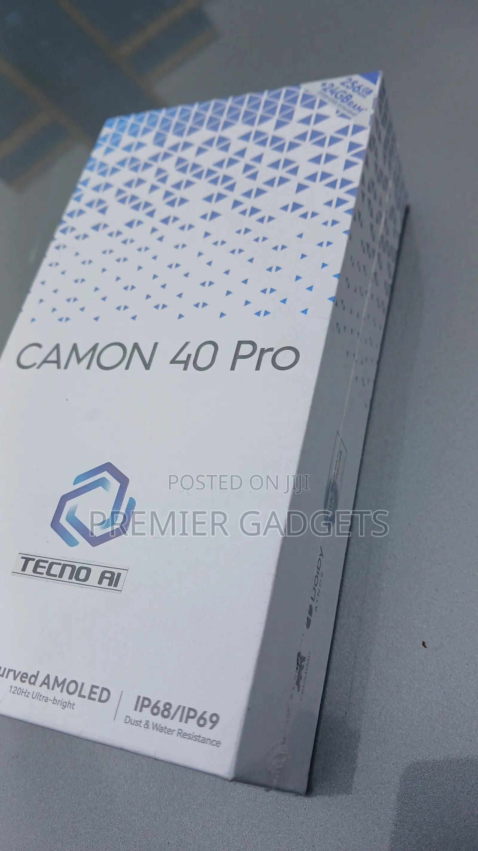 New Tecno Camon 40 Pro 5G 256 GB Gold