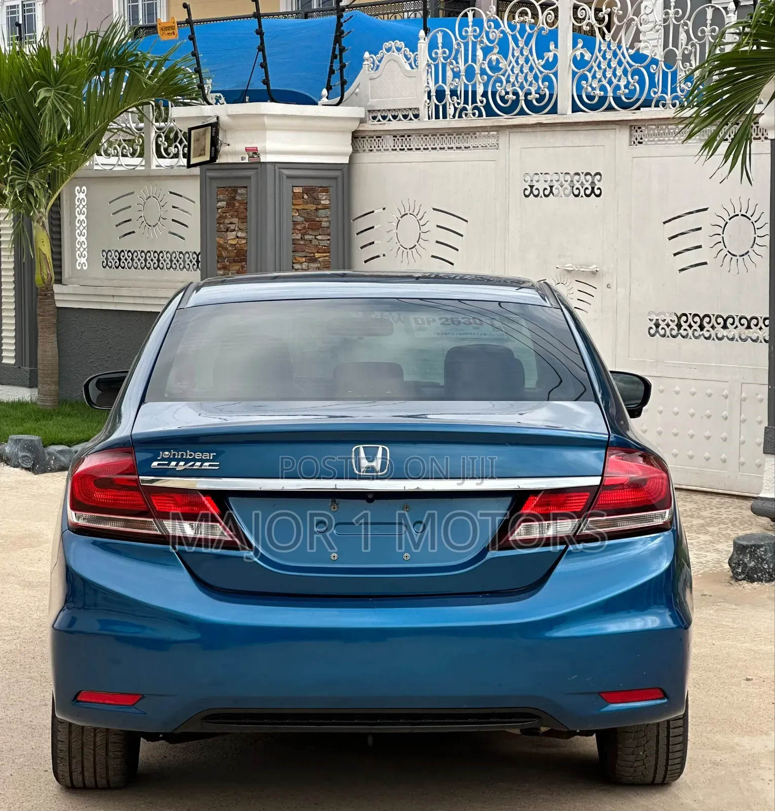 Honda Civic EX 2dr Coupe (1.8L 4cyl 5M) 2015 Blue