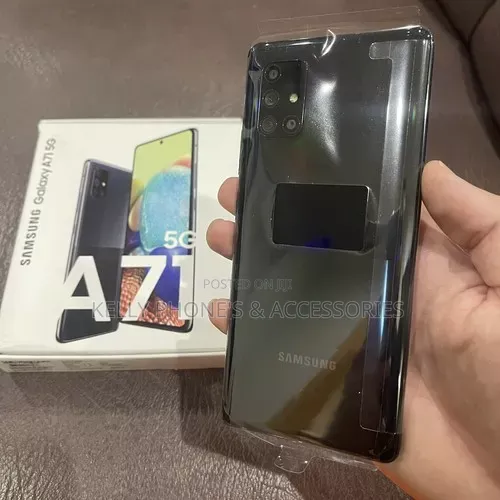 New Samsung Galaxy A71 5G UW 128 GB Black