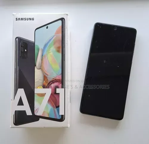 New Samsung Galaxy A71 5G UW 128 GB Black