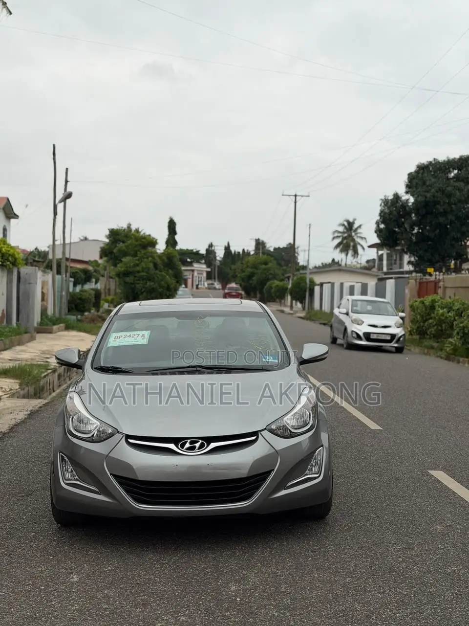 Hyundai Elantra SE 4dr Sedan (1.8L 4cyl 6M) 2015 Gray
