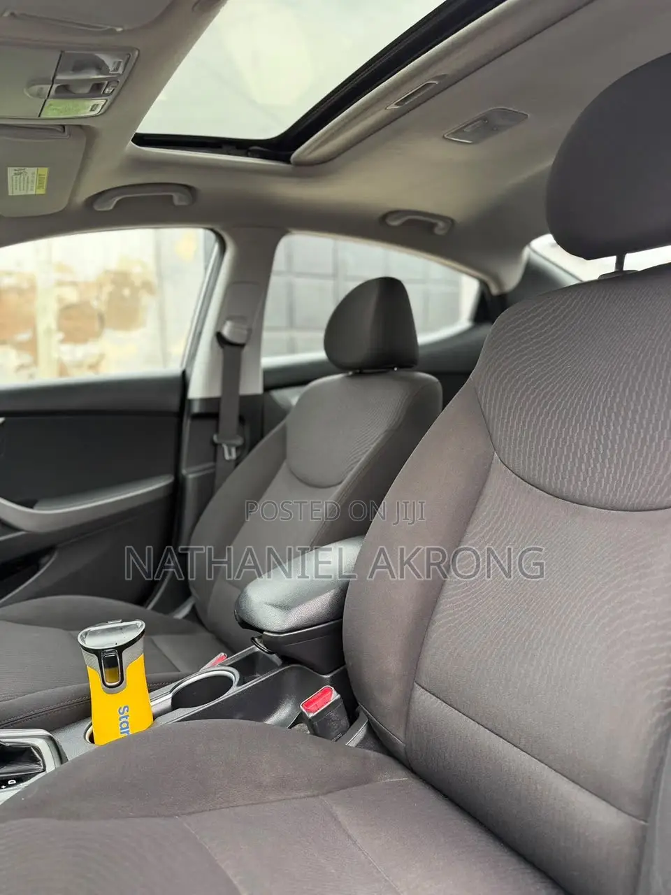 Hyundai Elantra SE 4dr Sedan (1.8L 4cyl 6M) 2015 Gray