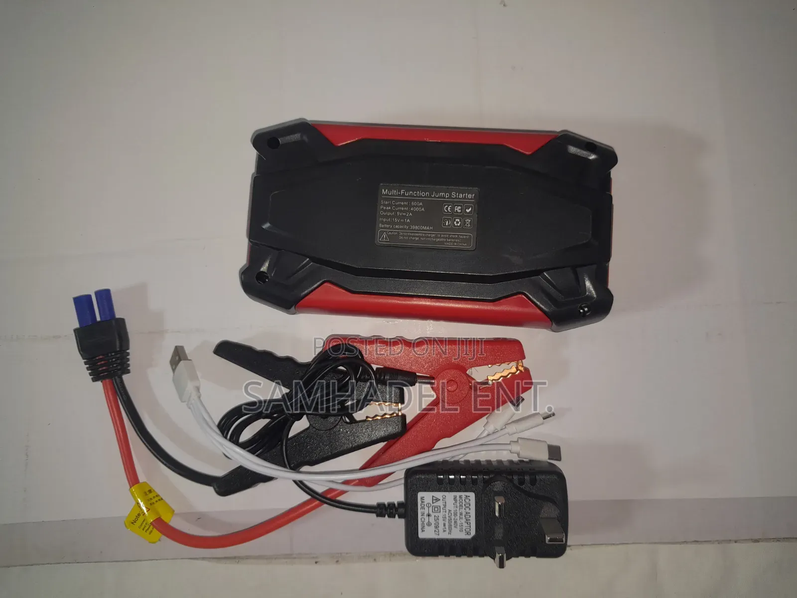 39800mAh Power Bank Jumper With Wireless Charging