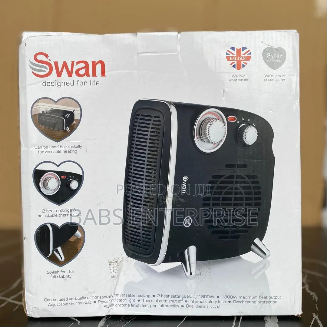 Swan Retro Fan Heater 1800W