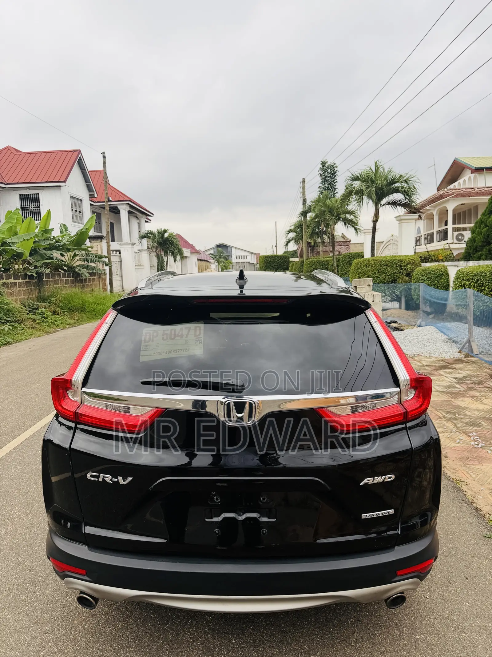 Honda CR-V Touring AWD 2018 Black