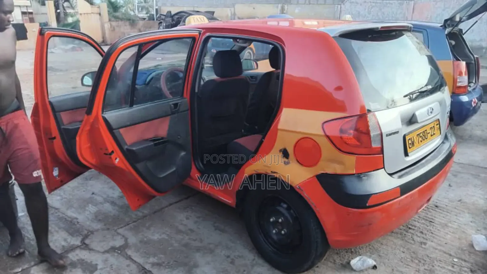 Hyundai Getz 1.1 GL 2008 Red
