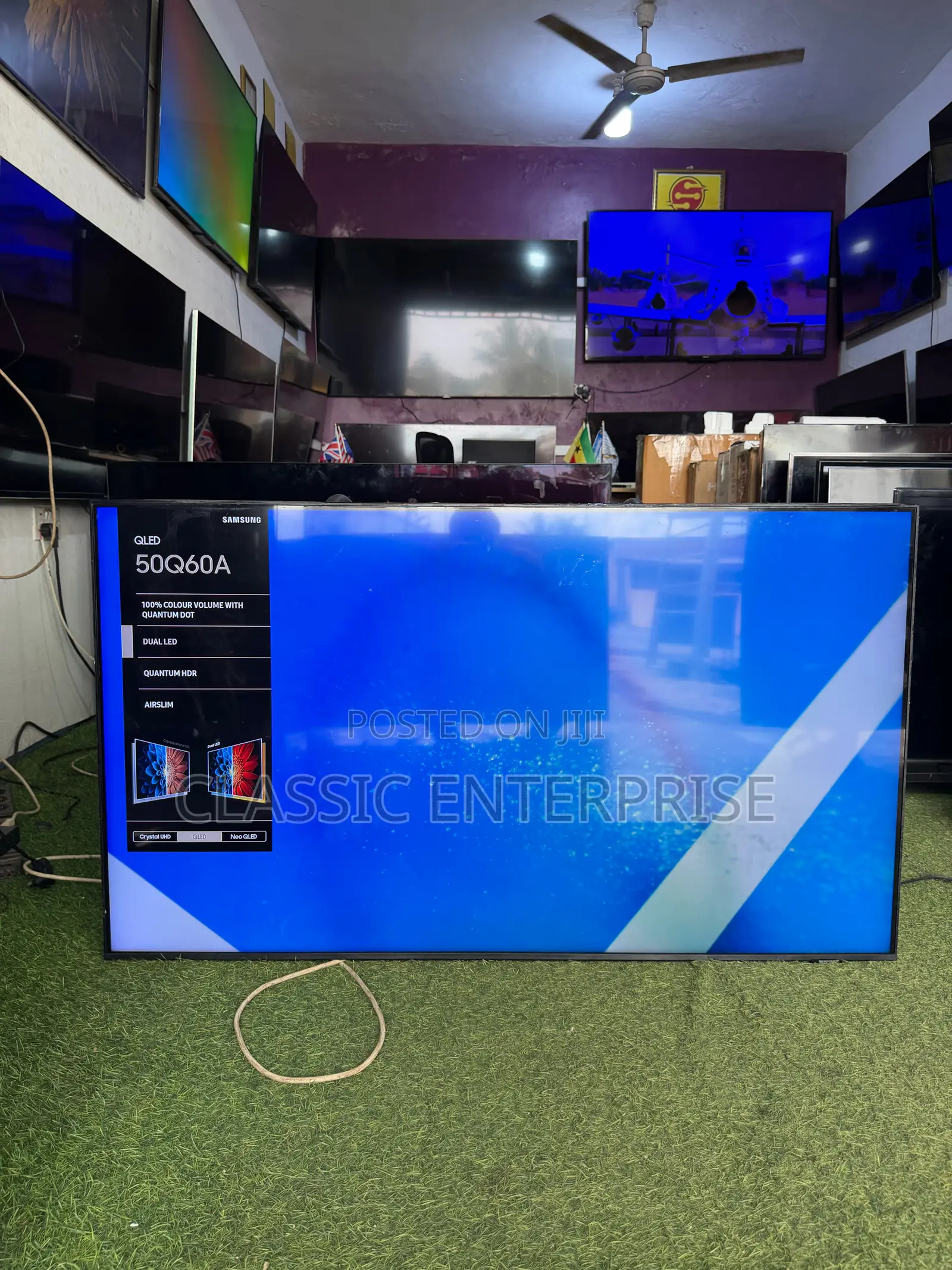 Samsung 50 Inches Airslim Qled Premium Qled Uhd TV