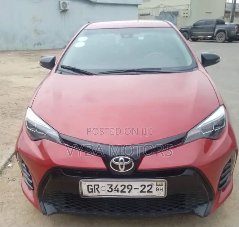 Toyota Corolla 2017 Red