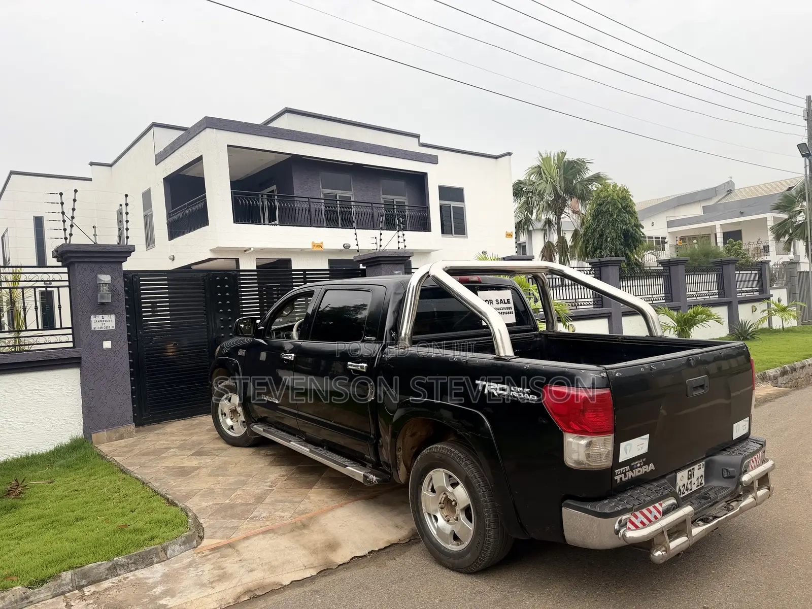 Toyota Tundra Double Cab 4x4 Limited 2012 Black