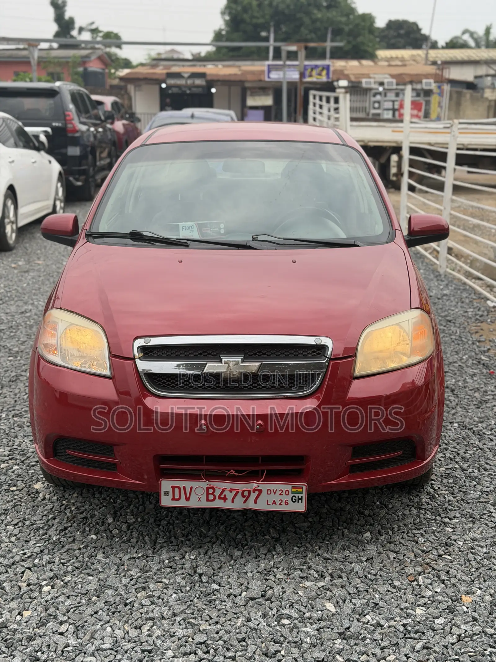 Chevrolet Aveo 2010 Red