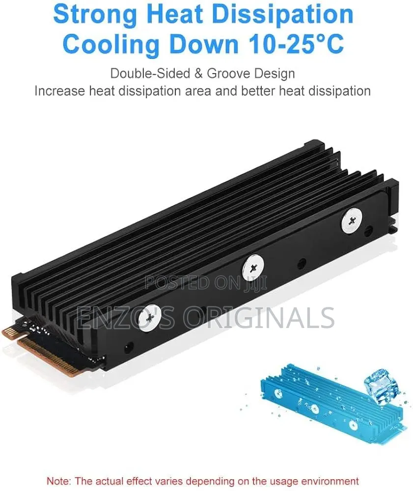 NVME SSD Heat Sink M.2 SSD Heatsink With Thermal Pads