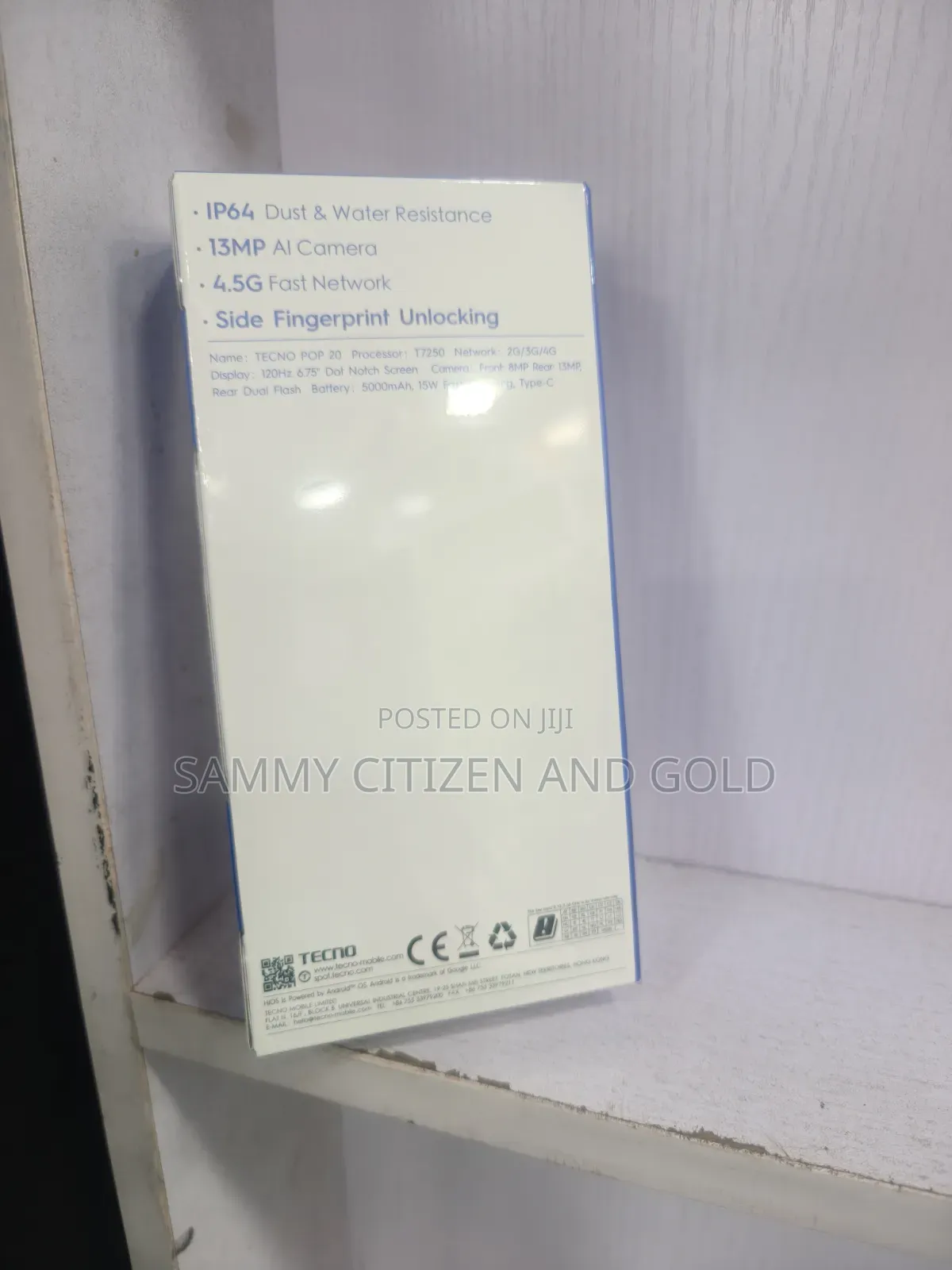 New Tecno Pop 20 64 GB