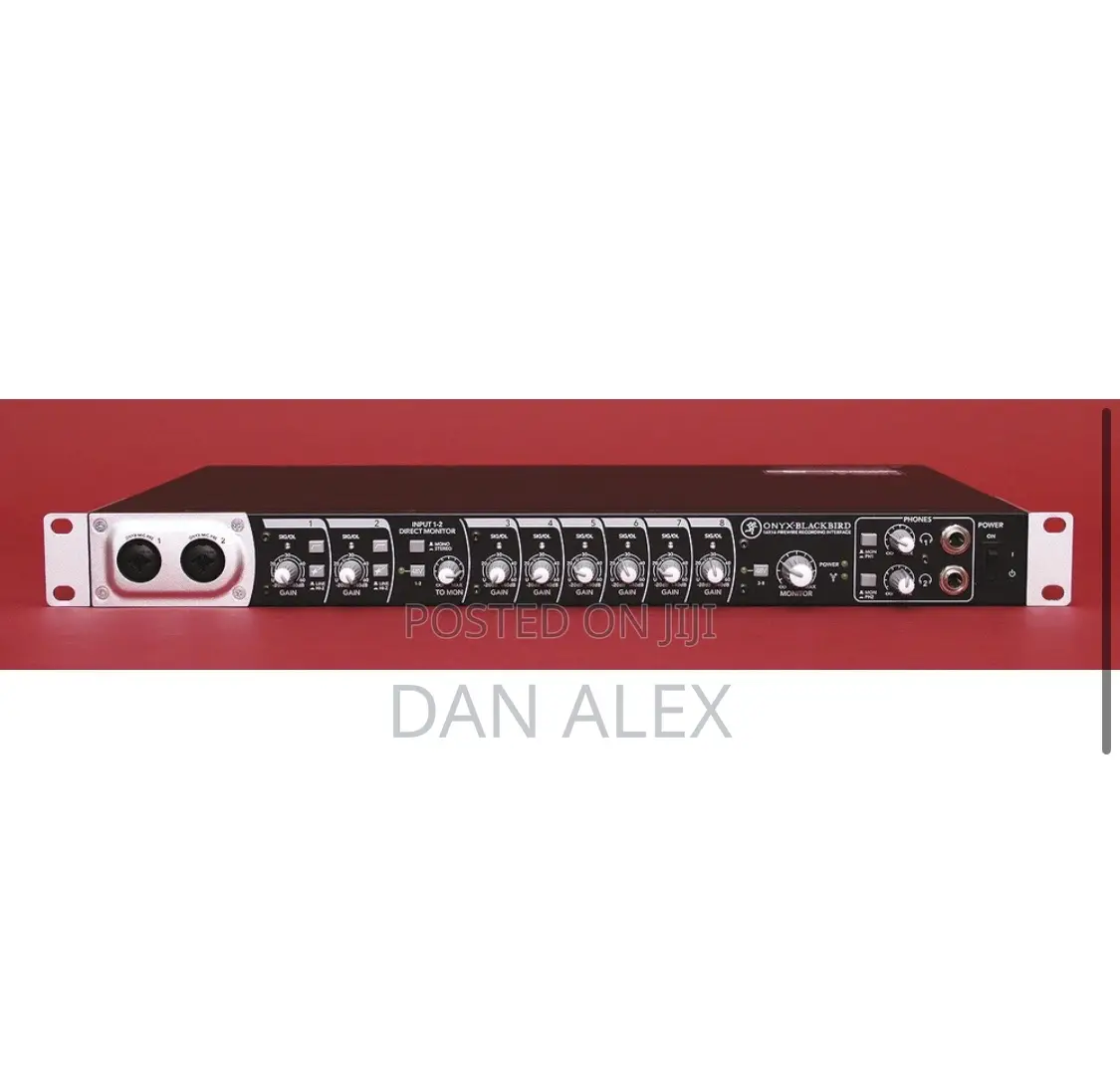 Mackie Onyx Blackbird Soundcard 16x16 Channels