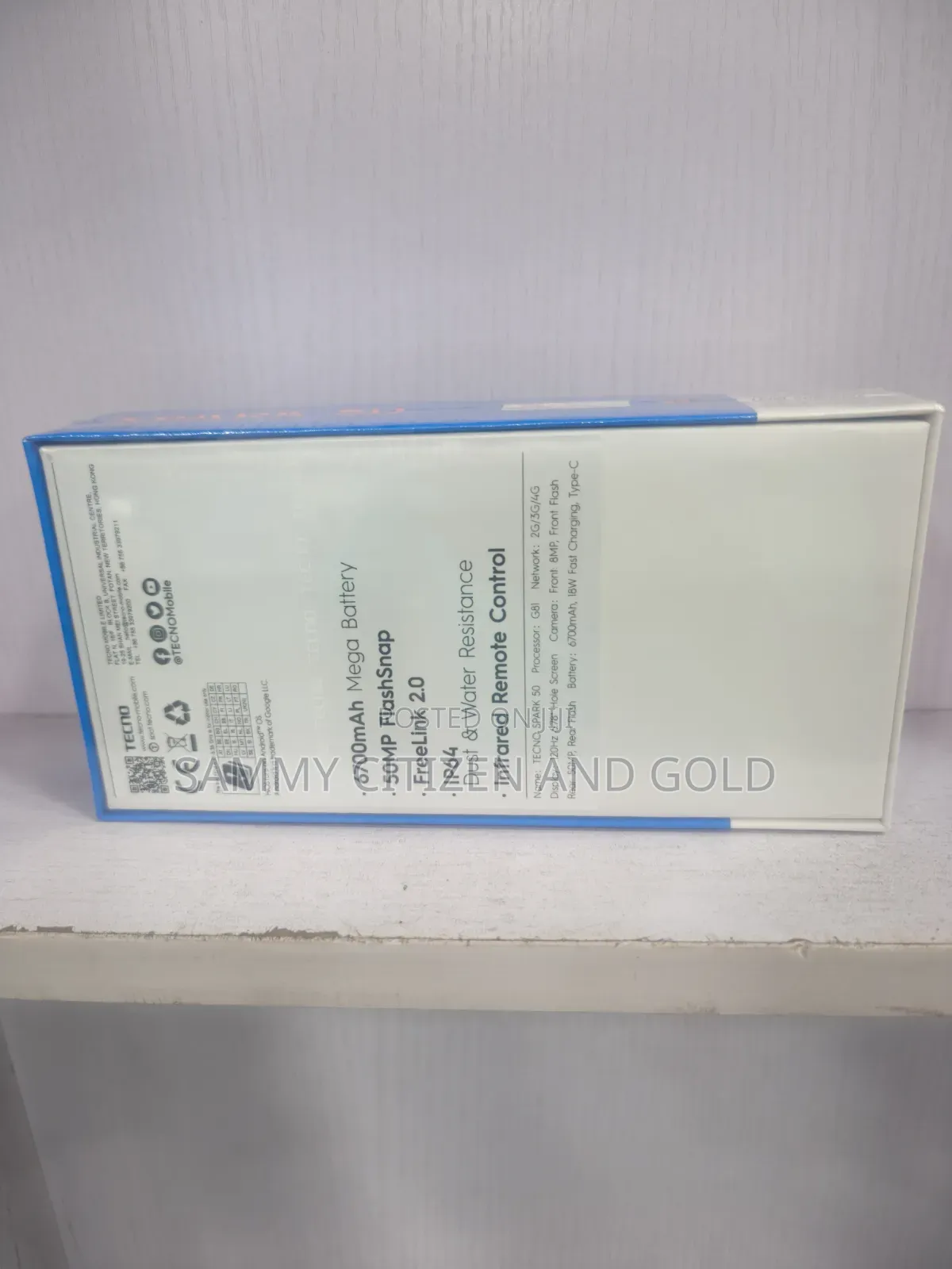 New Tecno Spark 50 128 GB