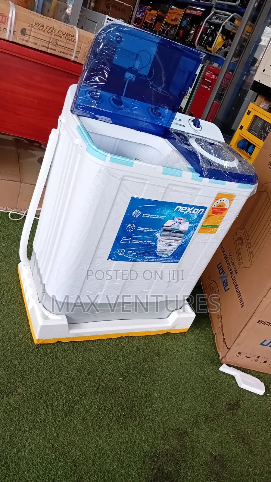 Wash More With Nexon 10KG Twin Tub Washer