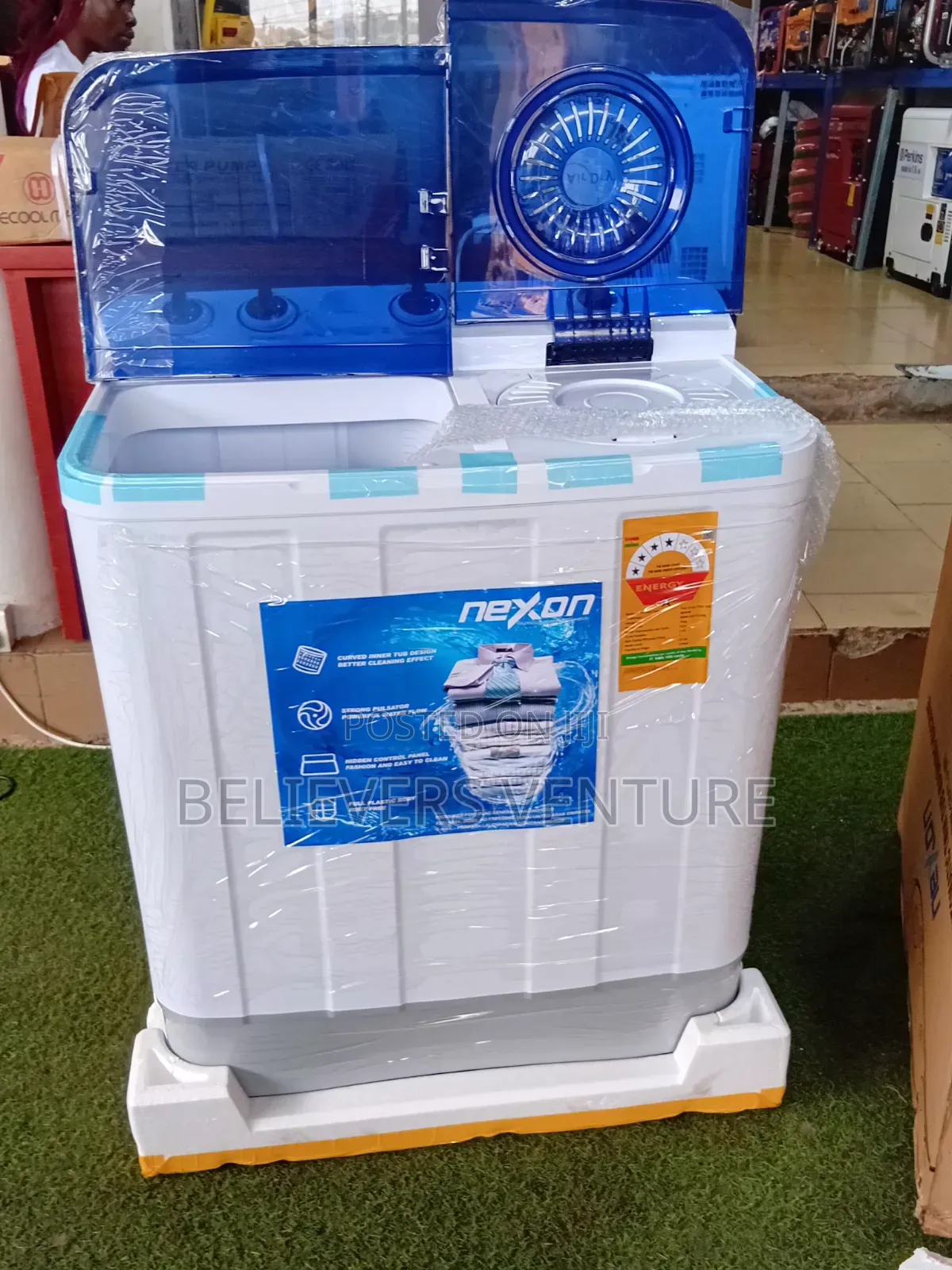 Nexon 10KG Washing Machine – Perfect for Everyday Laundry 112L