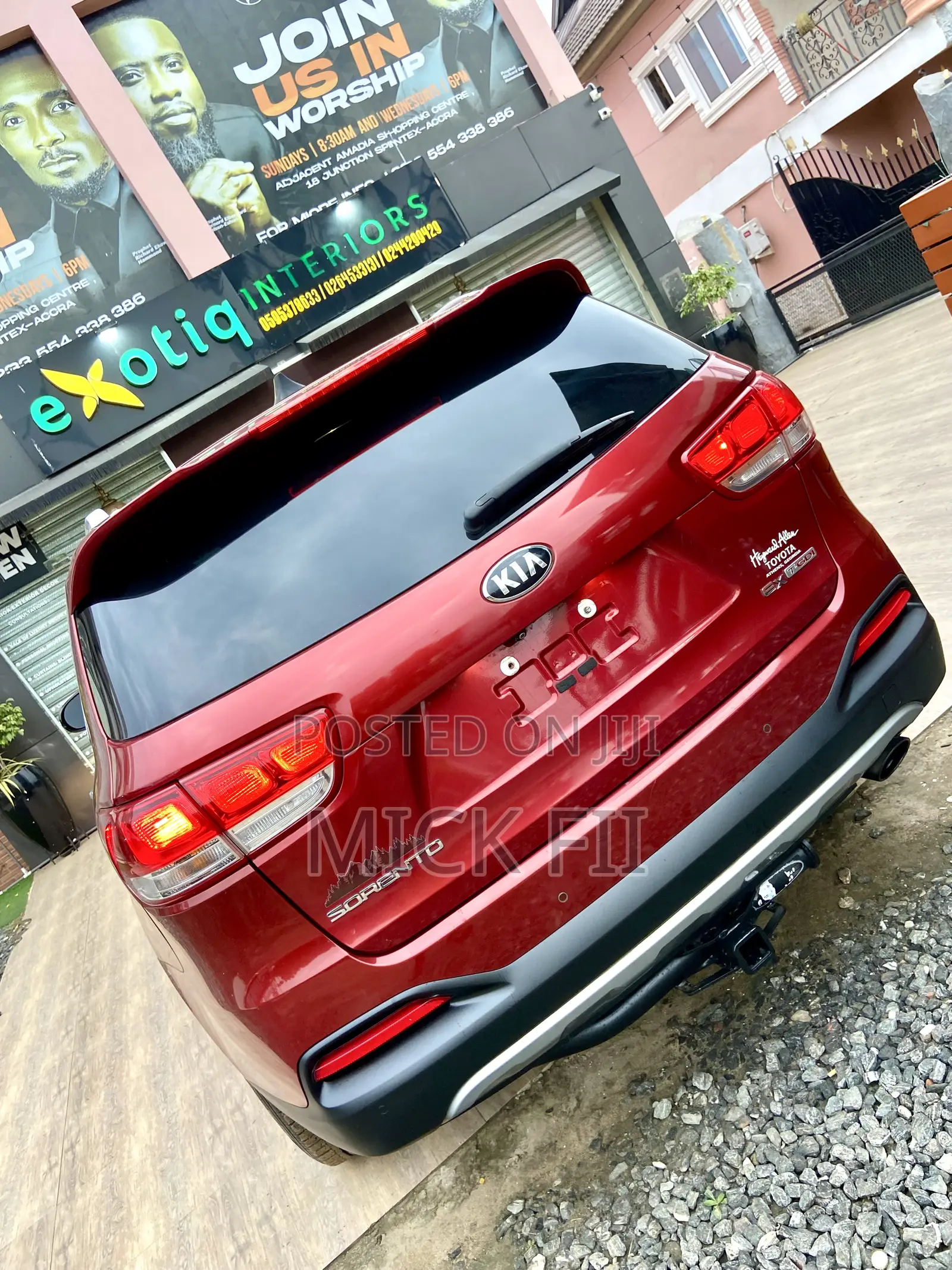 Kia Sorento 2.4L L FWD 2018 Red