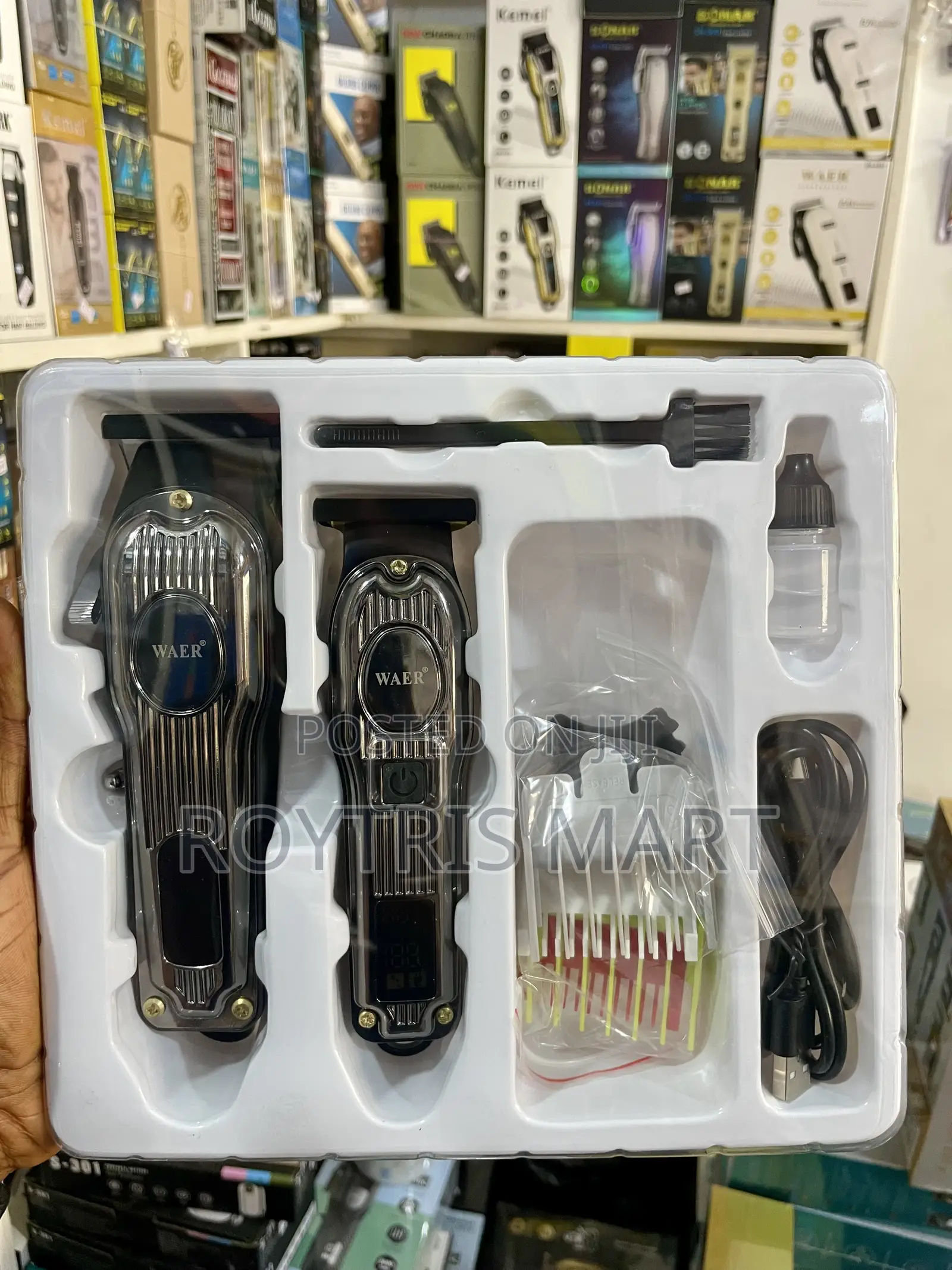 WAER Professional 2-in-1 Clipper Set (WA-0123)