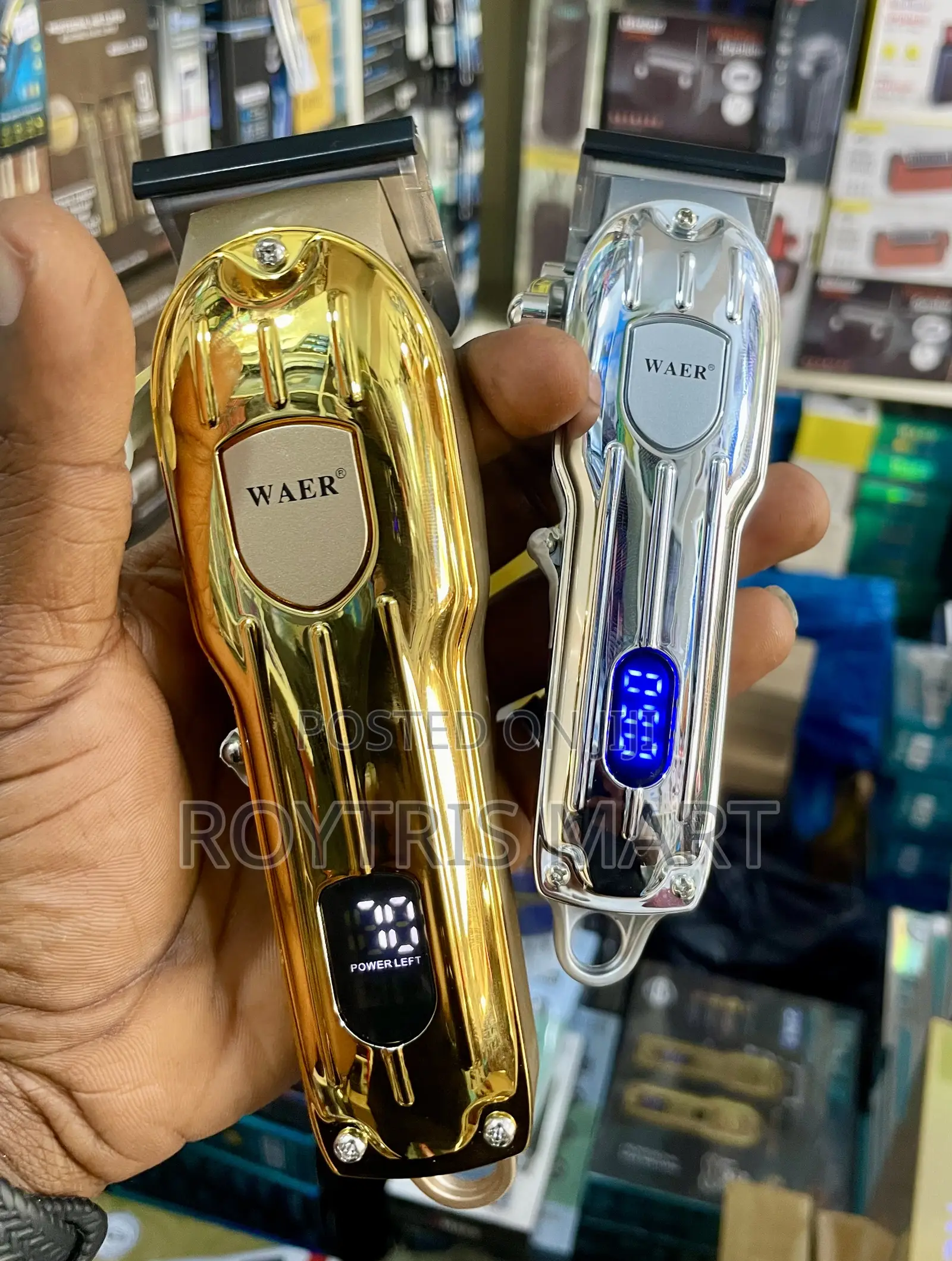 WAER Professional 2-in-1 Clipper Set (WA-018) Grooming Kits