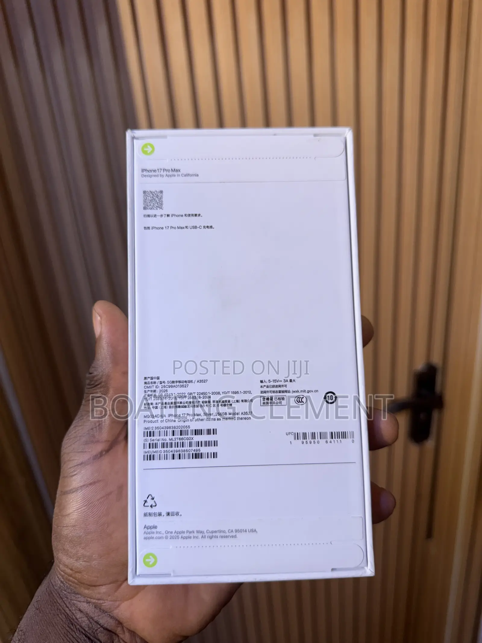 New Apple iPhone 17 Pro Max 256 GB