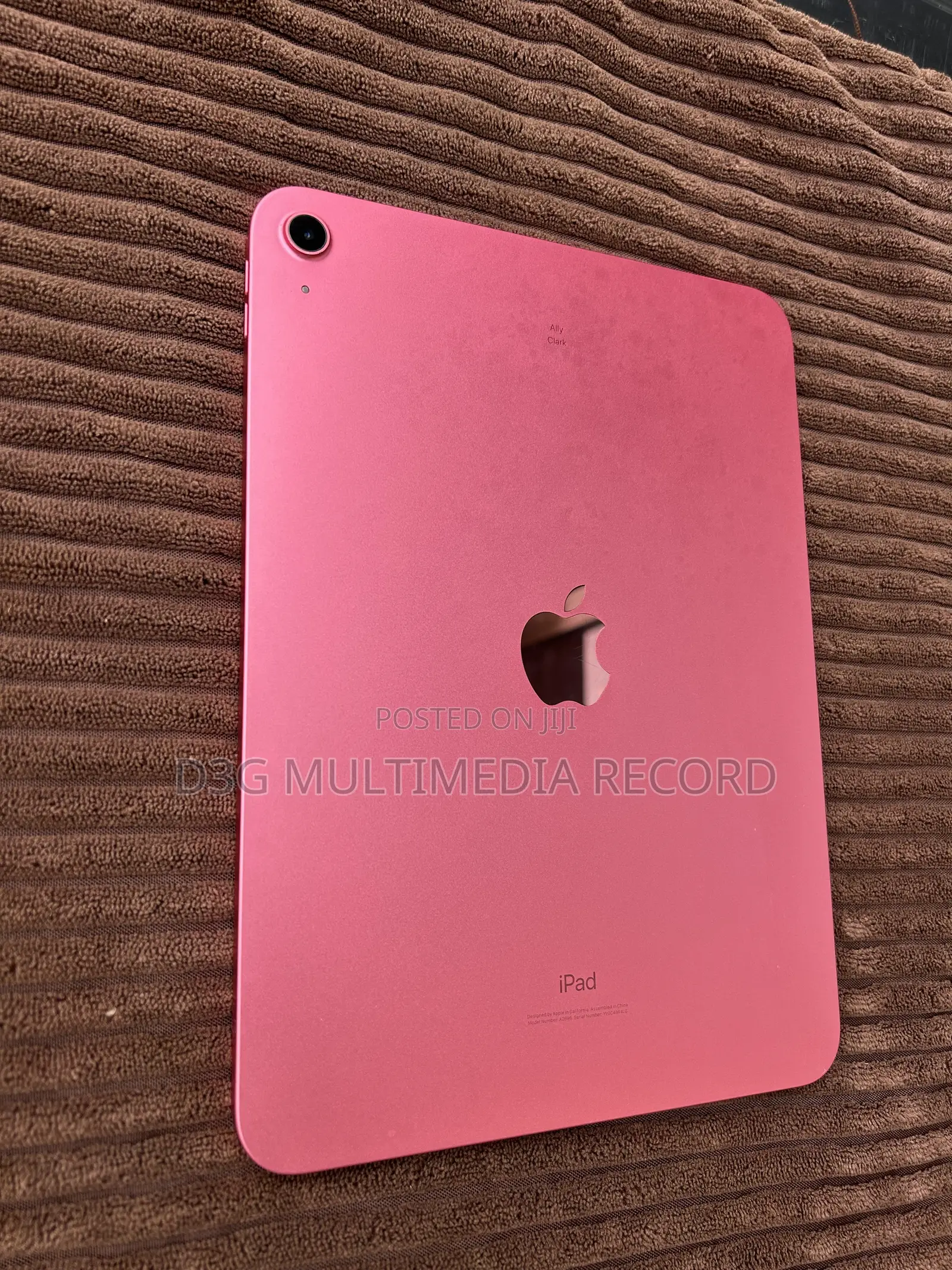 Apple iPad Air (2022) 256 GB Pink