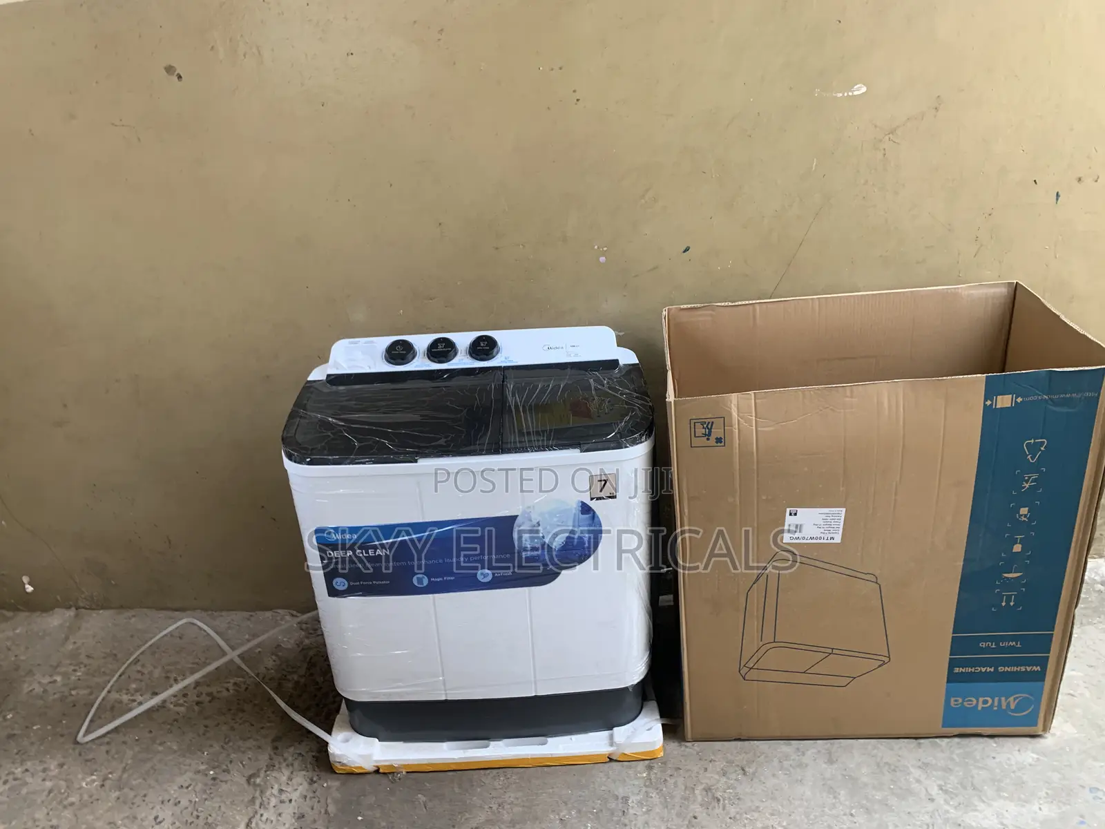 Affordable Midea 7kg TwinTub WashingMachine