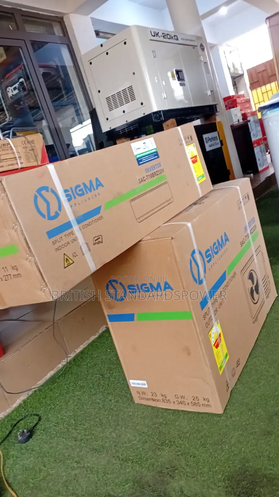 Sigma 2.0HP Inverter Split Air Conditioner Advanced Cooling Technology