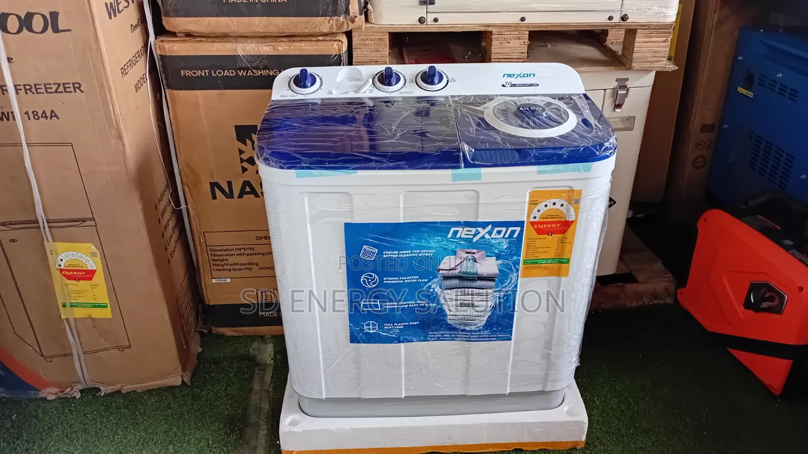 Nexon 7KG Washing Machine for Home and Family Use