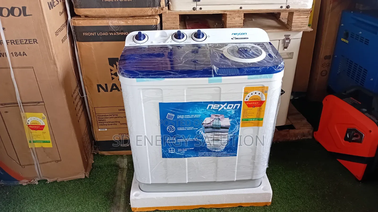 Nexon 7KG Washing Machine – Low Noise Efficient