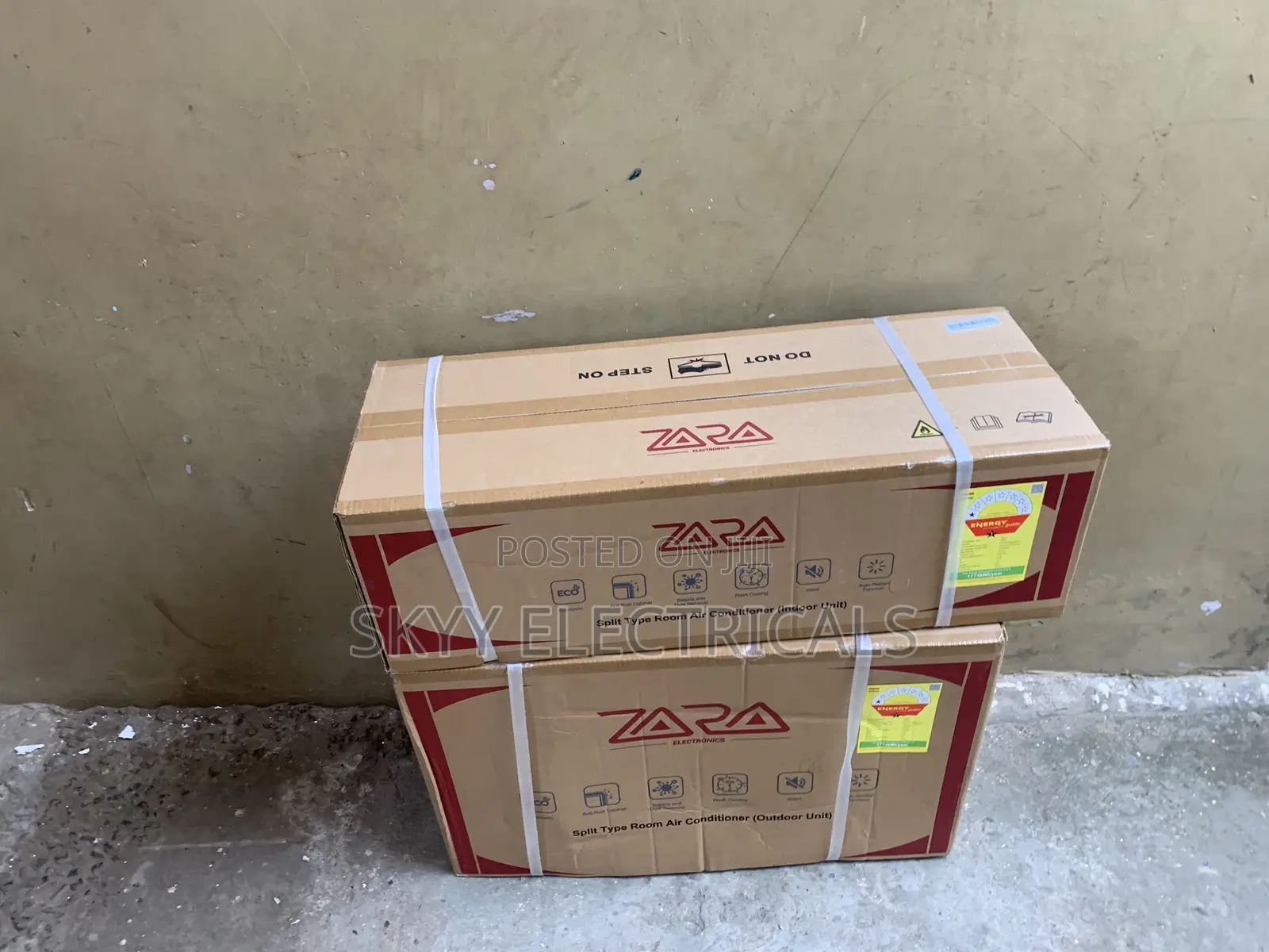 Effective Airflow Zara 1.5hp Split R410 Gas AC