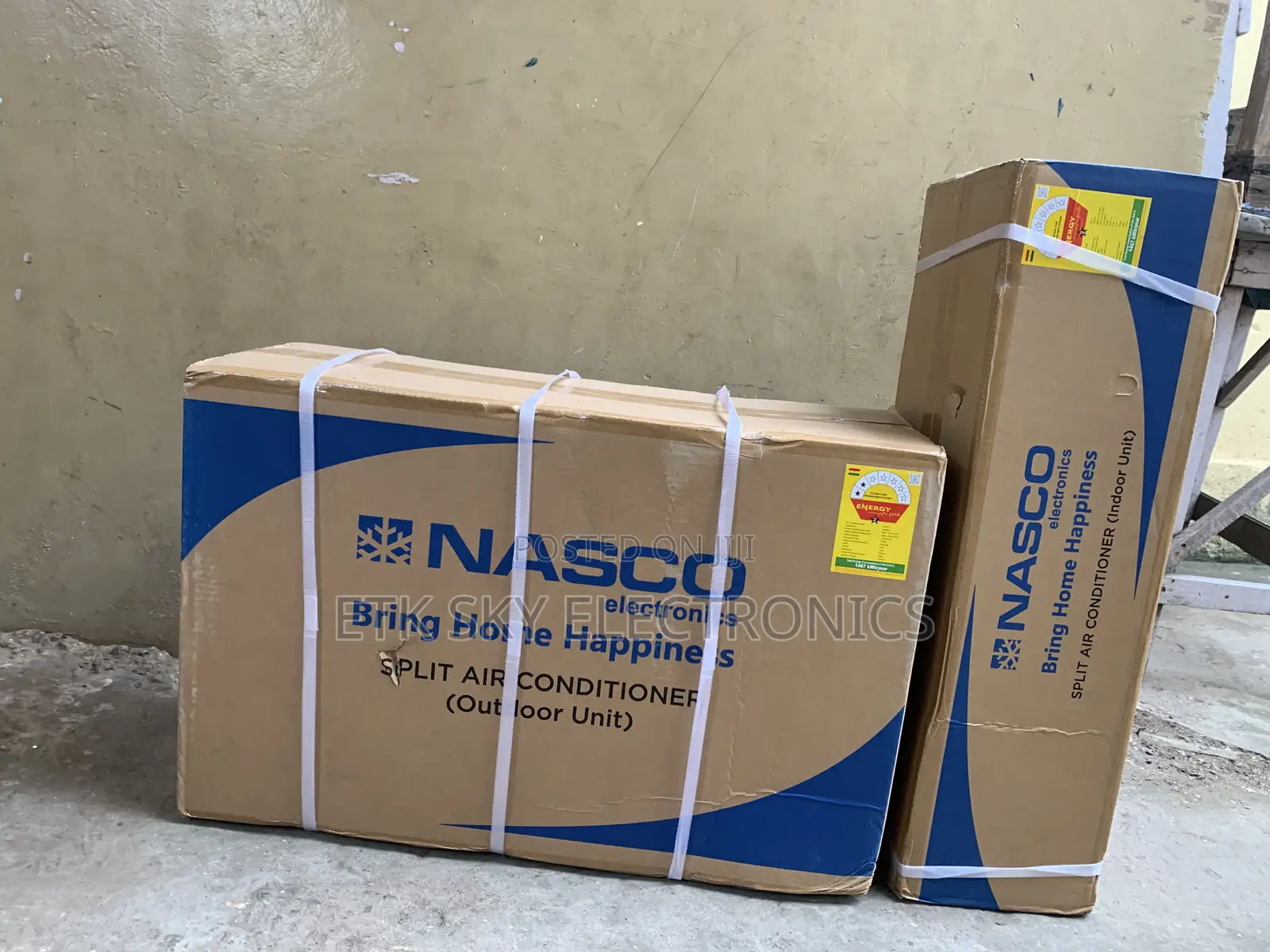 Exclusive Nasco 1.5hp Split AC R410 Gas
